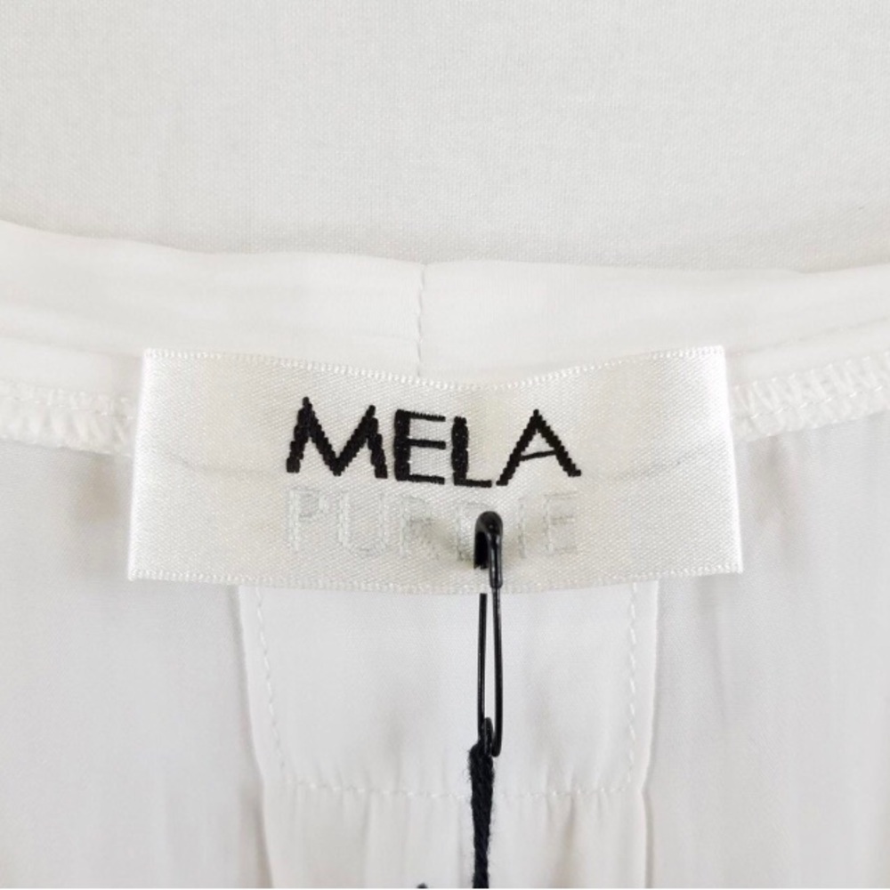 Mela Purdie Frill Bell Tee WhIte - Picture 7 of 7